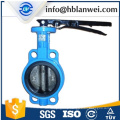 D71X-16 steel handle manual butterfly valve